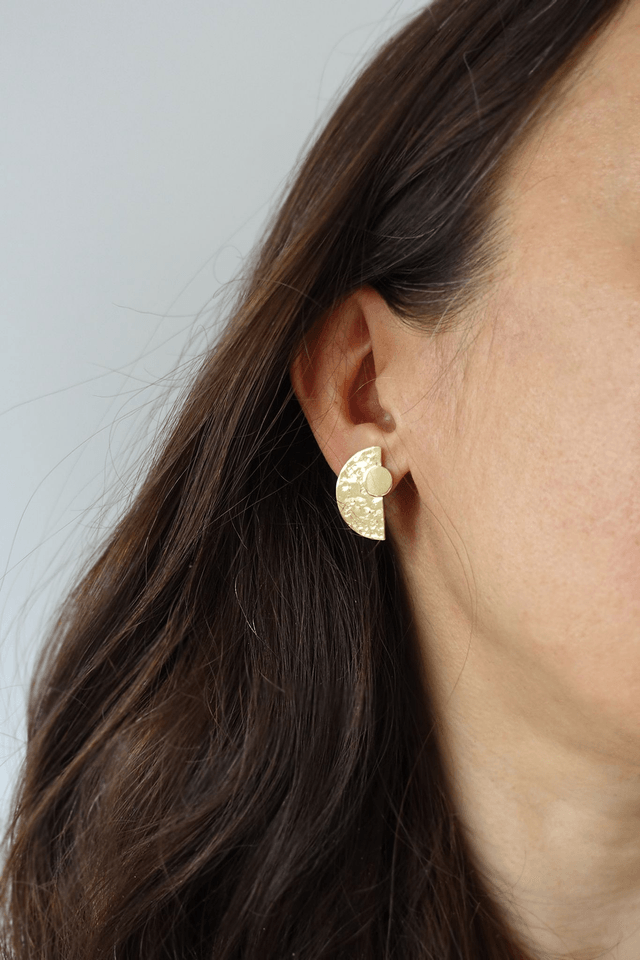 Puces martelées demi ronds 