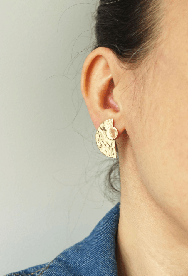 Puces martelées demi ronds 